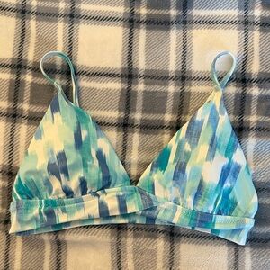 Patterned Bikini Top